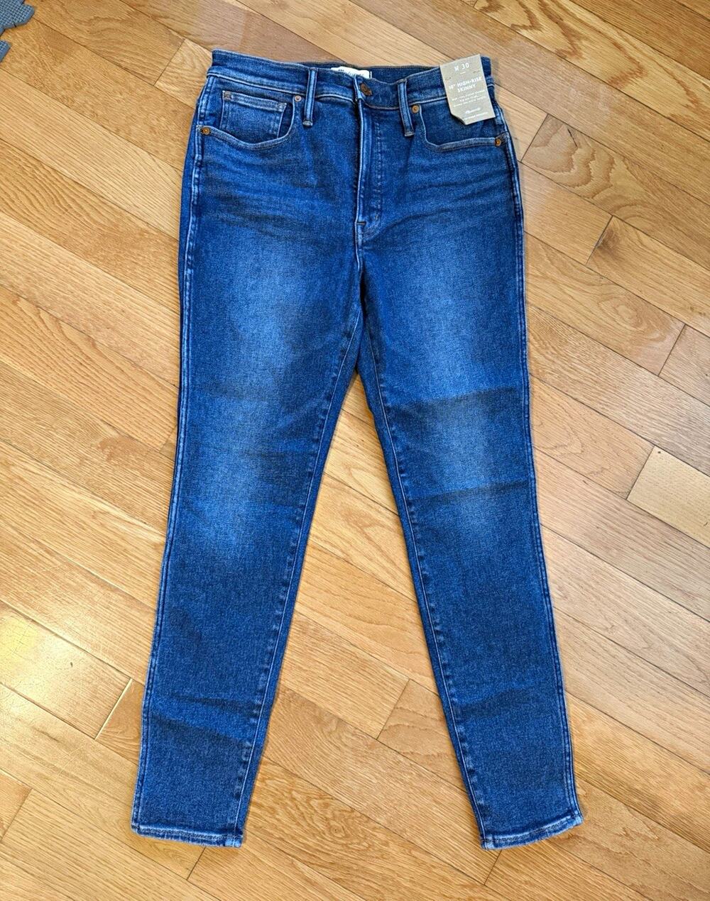 NWT Madewell Women’s High Rise Skinny W 30